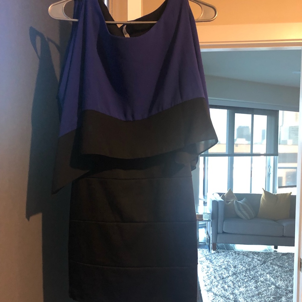 Mini black dress